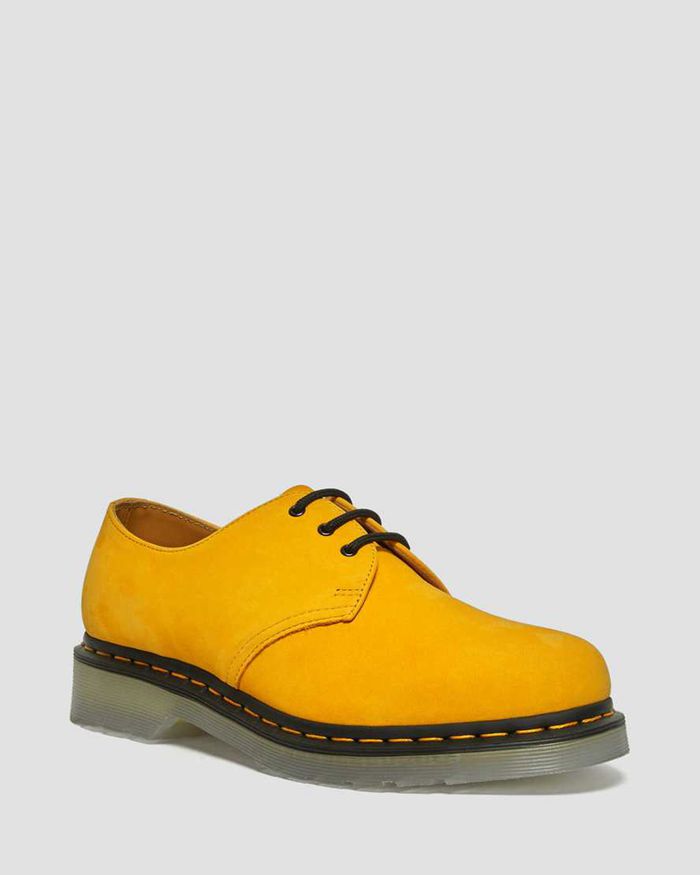 Dr Martens Oxfords Dame Gul 1461 Iced Ii Buttersoft Læder 8536REMIN